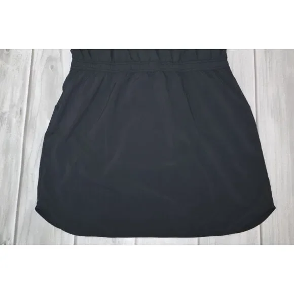 NEW Kuhl Vantage Dress Sz L Black Sleeveless Hiking Athletic V-Neck UPF 50+ 4021 - Picture 9 of 9